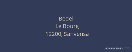 Bedel