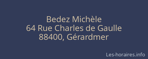 Bedez Michèle