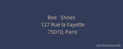 Bee   Shoes