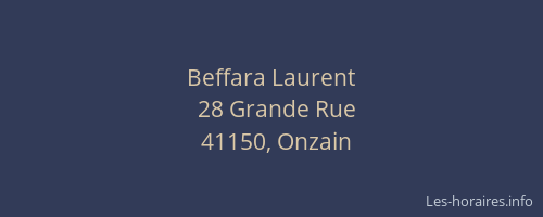 Beffara Laurent