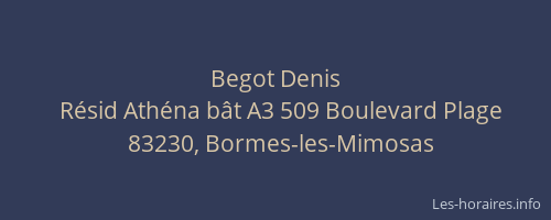 Begot Denis