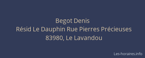 Begot Denis