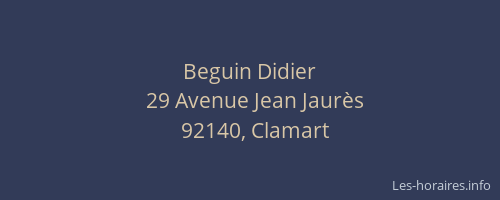 Beguin Didier