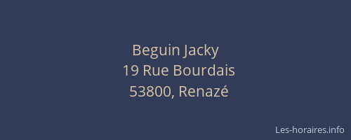 Beguin Jacky