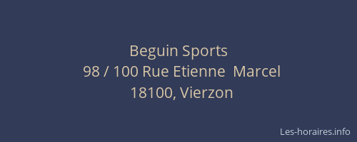 Beguin Sports