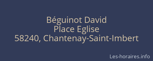Béguinot David