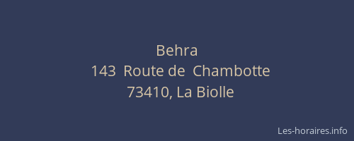 Behra