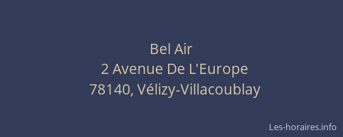 Bel Air