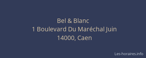 Bel & Blanc