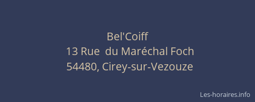Bel'Coiff