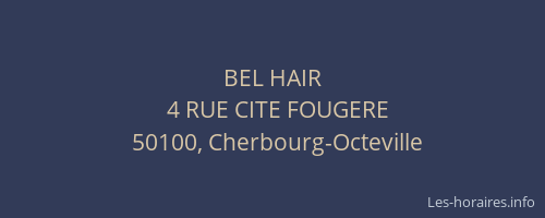 BEL HAIR