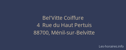 Bel'Vitte Coiffure