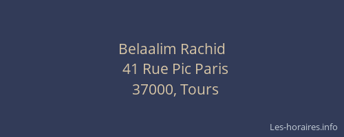 Belaalim Rachid