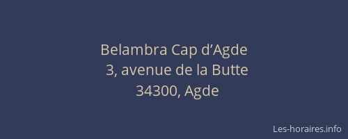 Belambra Cap d’Agde