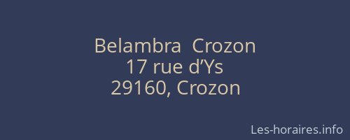 Belambra  Crozon