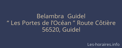 Belambra  Guidel