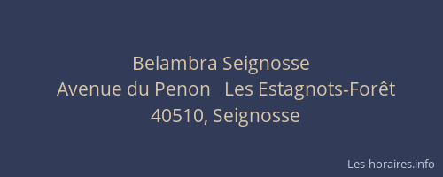 Belambra Seignosse