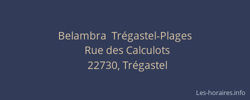 Belambra  Tr&eacute;gastel-Plages