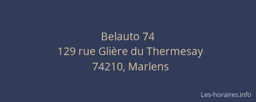 Belauto 74