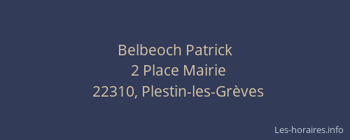 Belbeoch Patrick