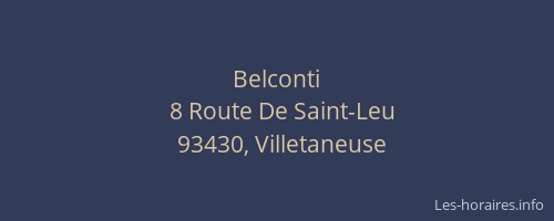 Belconti