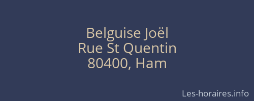 Belguise Joël