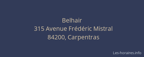 Belhair