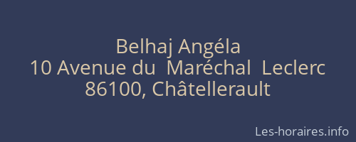 Belhaj Angéla