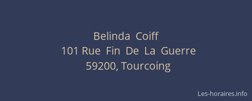 Belinda  Coiff