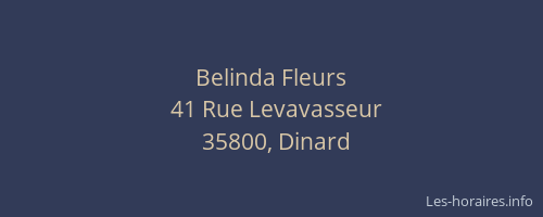 Belinda Fleurs