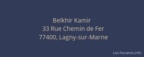 Belkhir Kamir