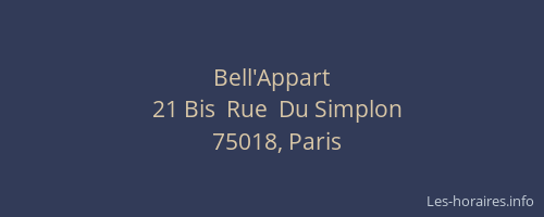 Bell'Appart