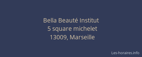 Bella Beauté Institut