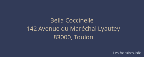 Bella Coccinelle
