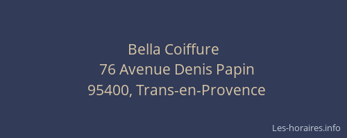 Bella Coiffure