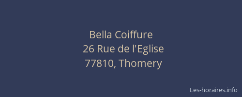 Bella Coiffure