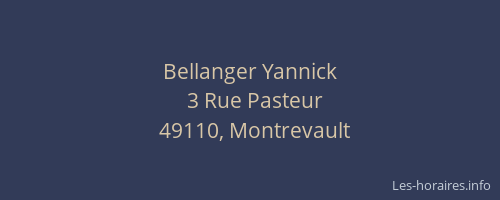 Bellanger Yannick