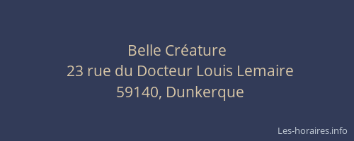 Belle Créature