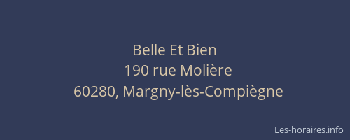 Belle Et Bien