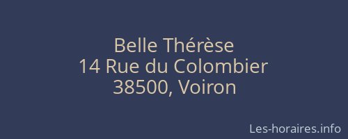 Belle Thérèse