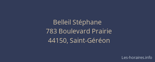 Belleil Stéphane