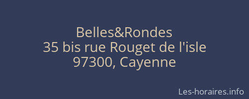 Belles&Rondes