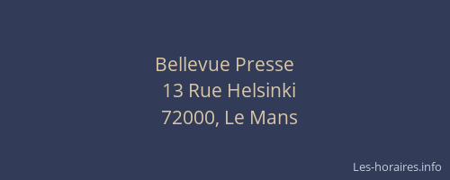 Bellevue Presse