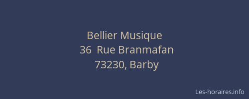 Bellier Musique