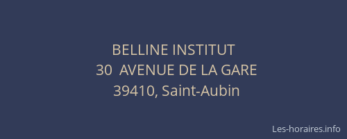 BELLINE INSTITUT