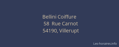 Bellini Coiffure