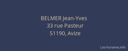 BELMER Jean-Yves