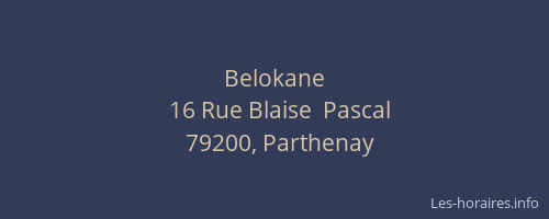 Belokane