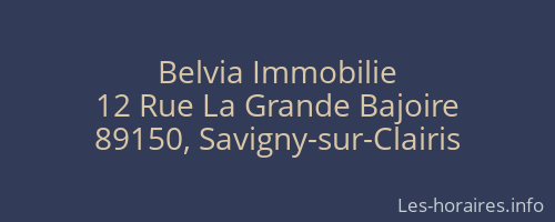 Belvia Immobilie