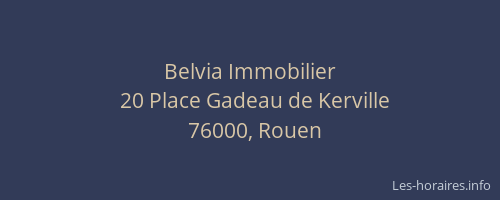Belvia Immobilier